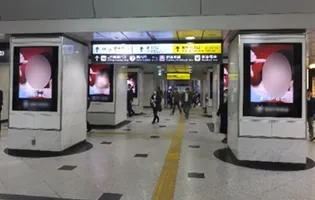 JR西日本　J・ADビジョンWEST　大阪駅御堂筋口セット